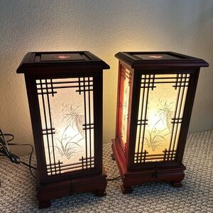 Vintage Japanese Shoji Lamp